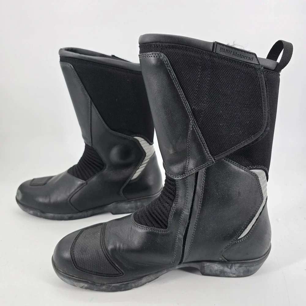 BMW Motorrad Allround Mens 12 Boots Black Leather Motorcycle Touring 7031/G DE